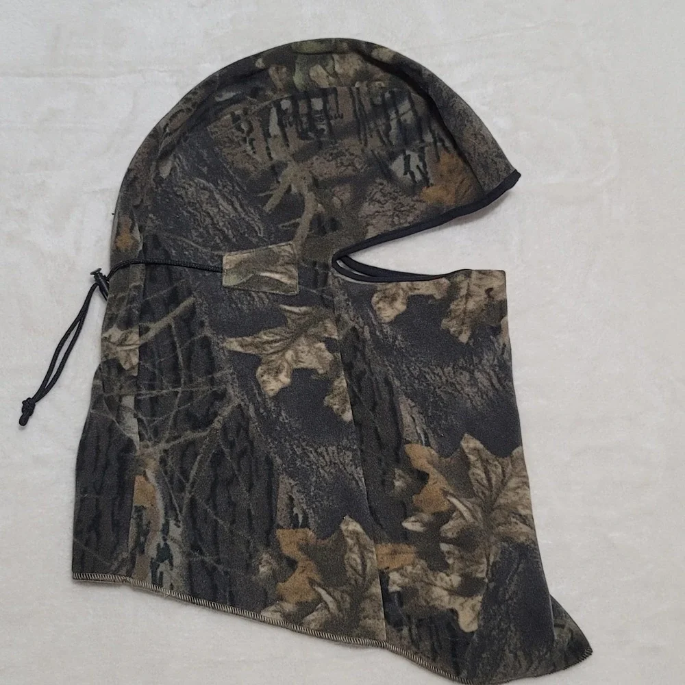Hunting Mask Full Headcover Fleece Mossy Oak Camouflage